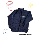 jaqueta de nylon impermeável